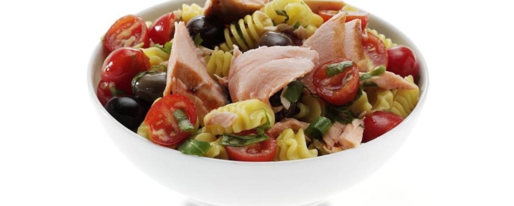 Sebzeli Somon Makarna