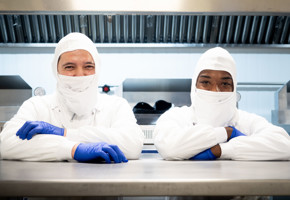 Employee at the factory