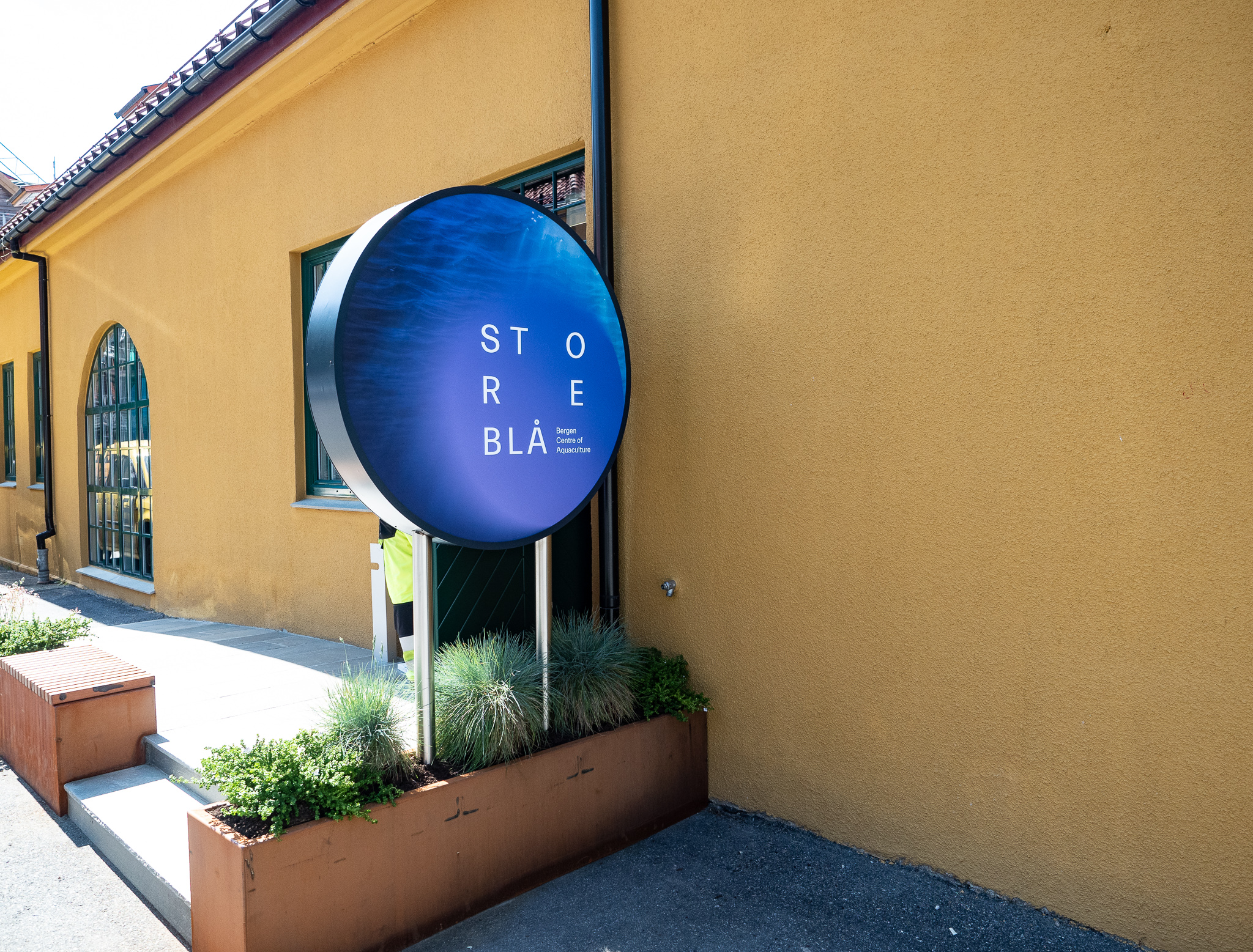 StoreBlå entrance to the museum