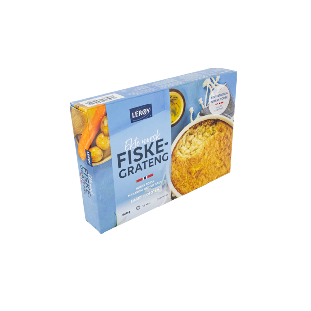 Lerøy ekte norsk fiskegrateng