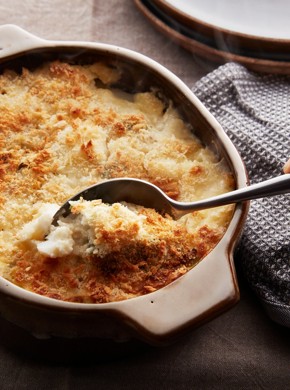 Fiskegrateng med makaroni