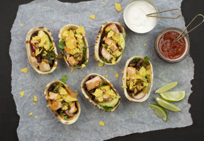 Fisketaco med mango og avokado