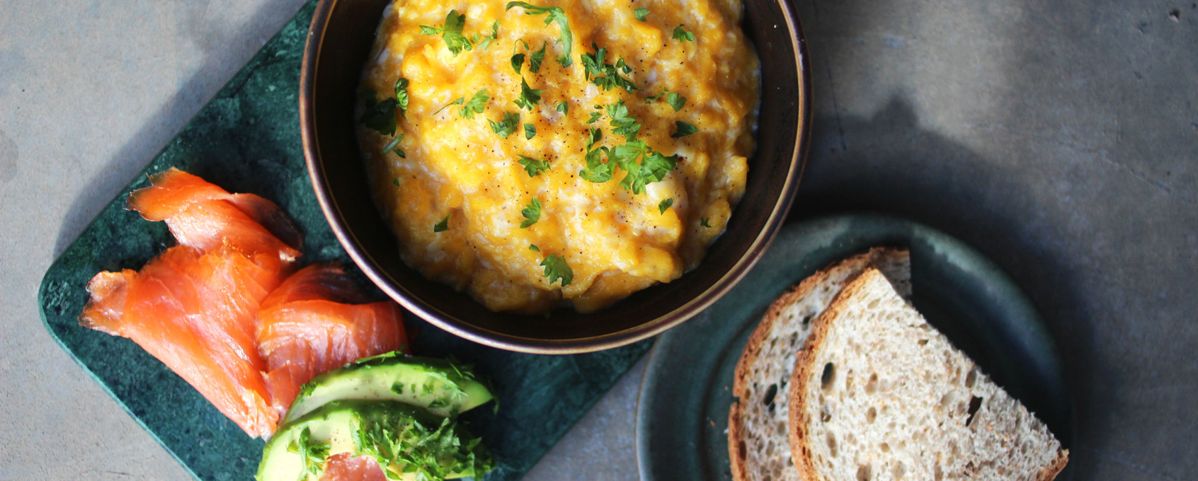 Røkelaks og eggerøre