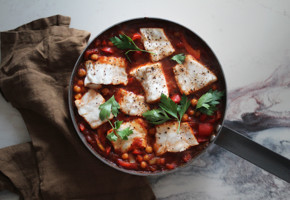 Torsk i form med smak av Mellanöstern